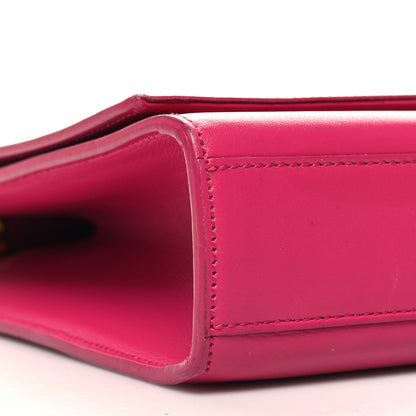 Saint Laurent Smooth Calfskin Classic Monogram Kate Tassel Chain Wallet Pink 8 of 9