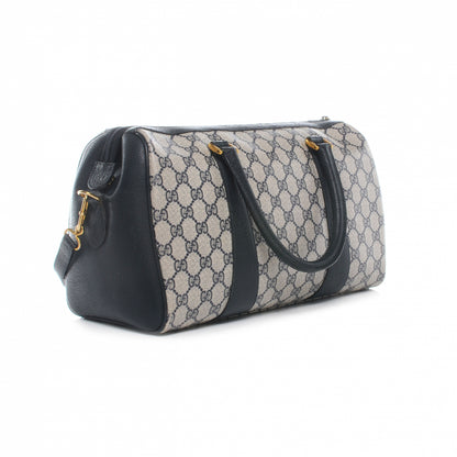 Gucci Monogram Web Boston Navy 3 of 7