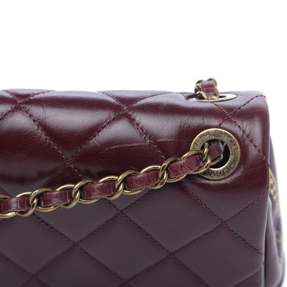 Chanel Hot Stamping Calfskin Tale Of Salzburg Flap Burgundy 11 of 14