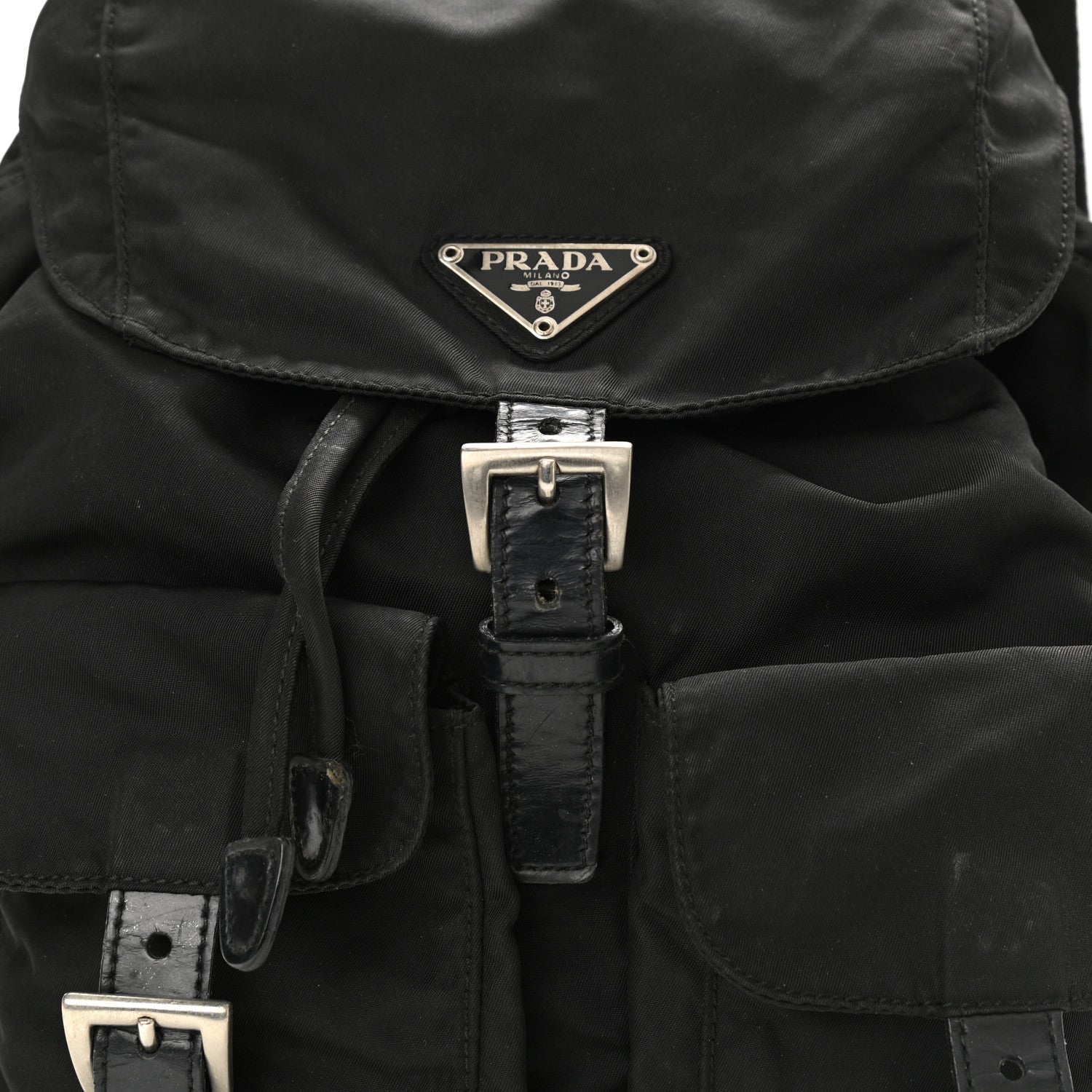 Prada Nylon Vela Backpack Black 8 of 15