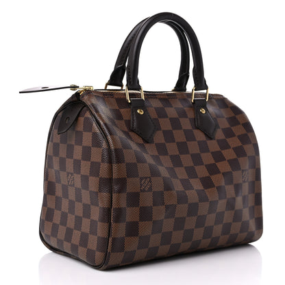 Louis Vuitton Damier Ebene Speedy 25 3 of 10