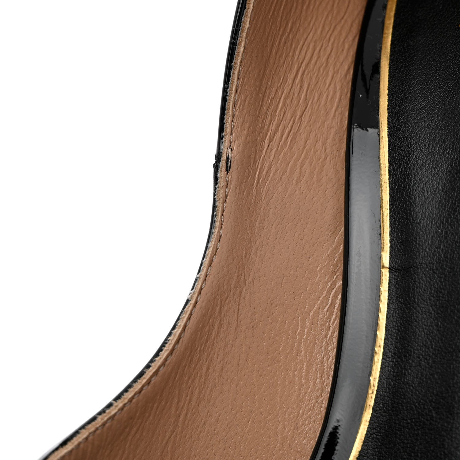 Valentino Garavani Patent Tan-Go 55/155mm Platform Pumps 39.5 Black 9 of 15