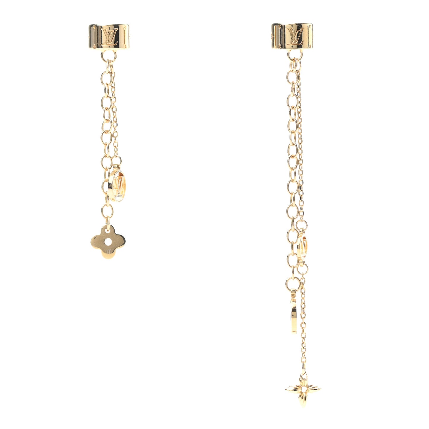 Nanogram Earphone Earrings Gold