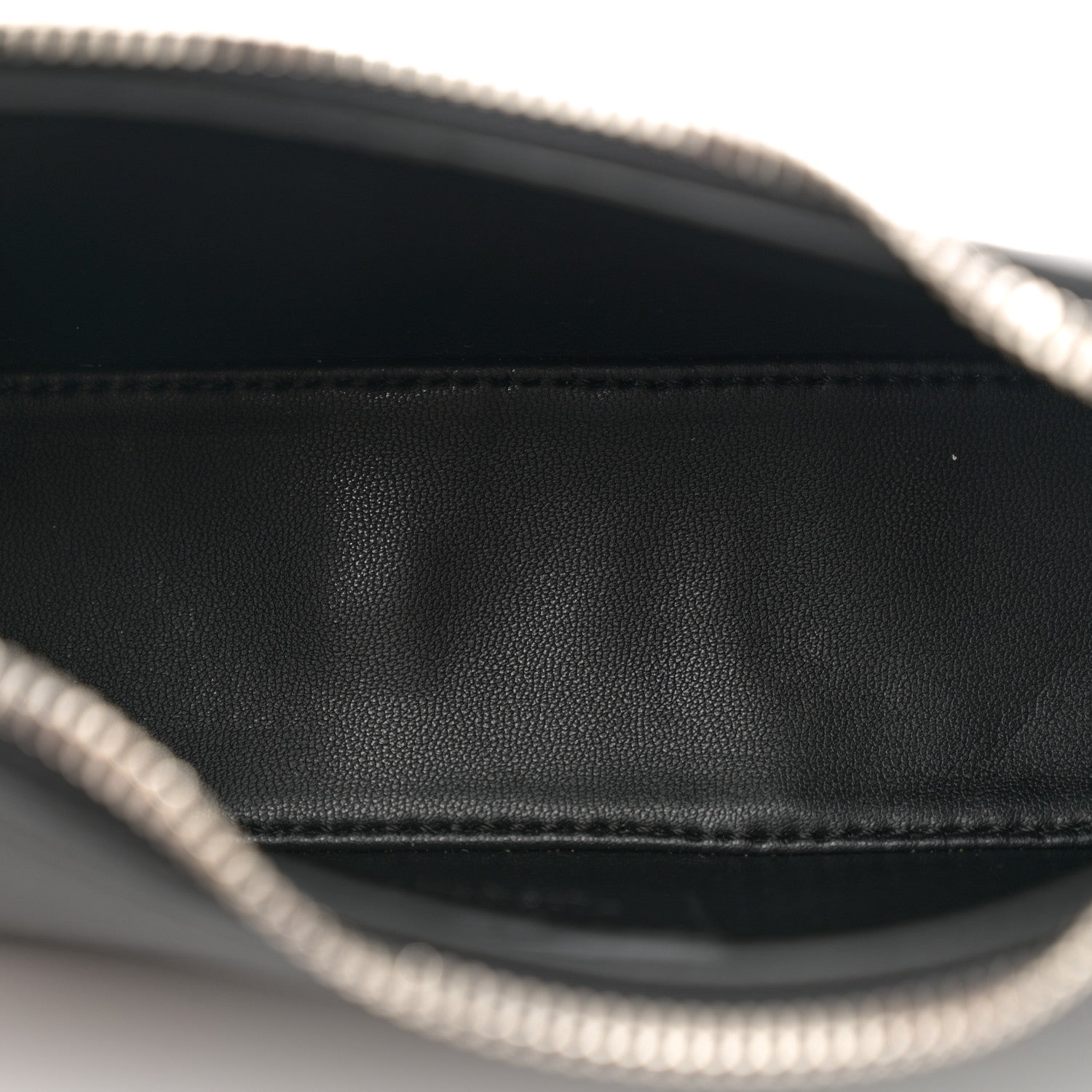 Givenchy Smooth Calfskin Mini Moon Cut Out Shoulder Bag Black 5 of 11