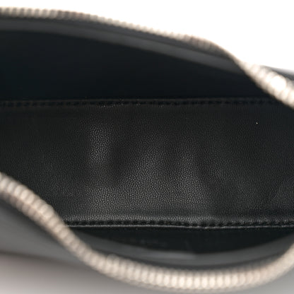 Givenchy Smooth Calfskin Mini Moon Cut Out Shoulder Bag Black 5 of 11