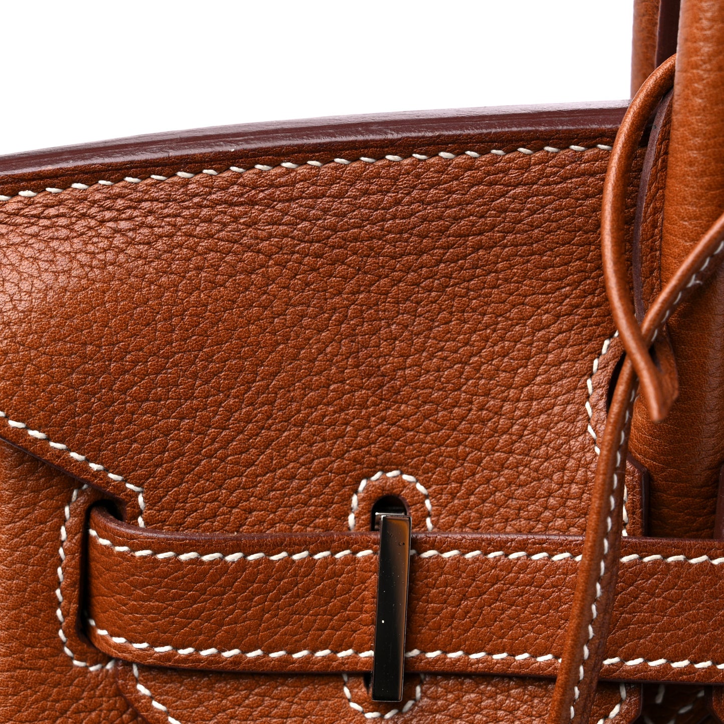 Natural Barenia Faubourg Birkin 30 Fauve