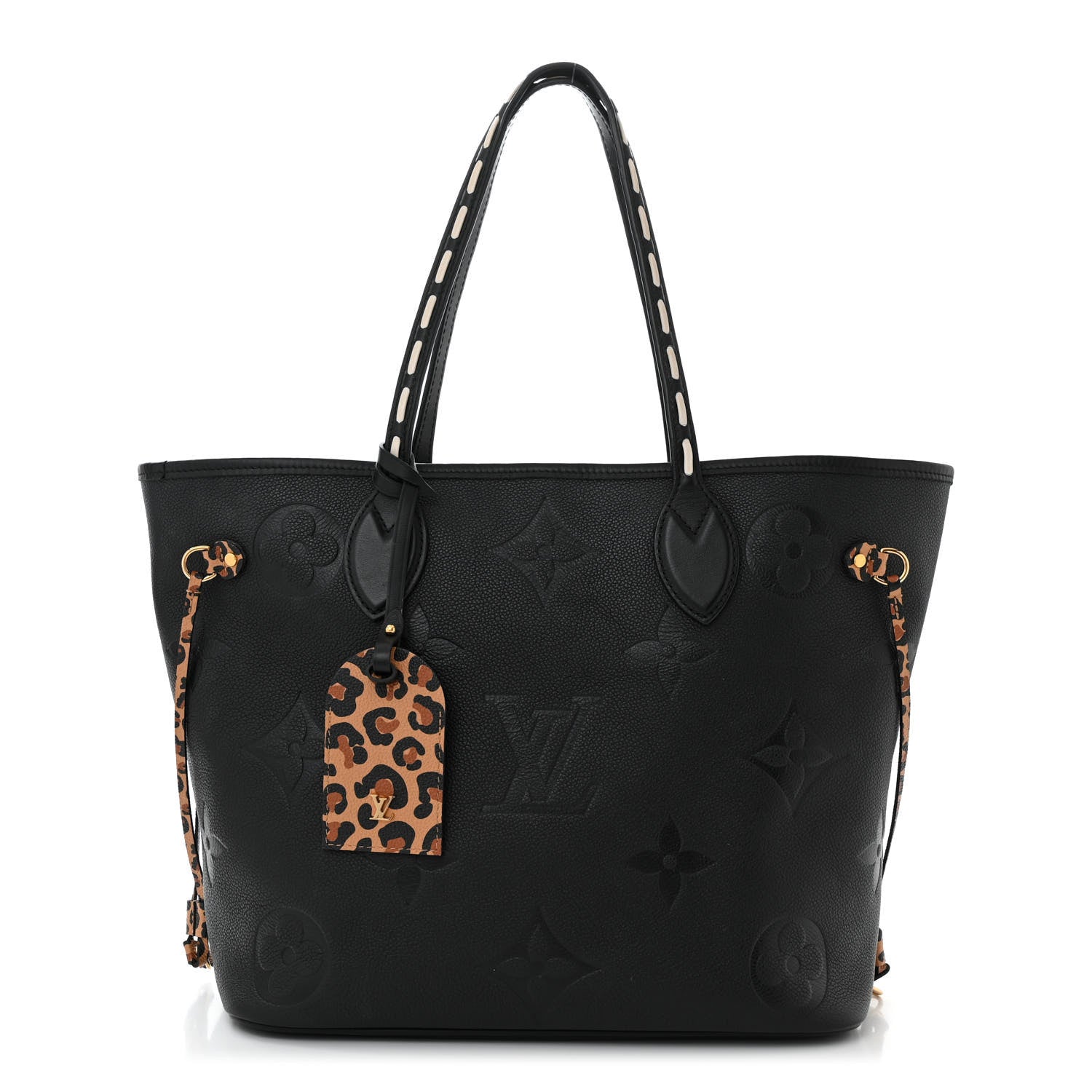 Louis Vuitton Empreinte Monogram Giant Wild at Heart Neverfull MM Black 1 of 11