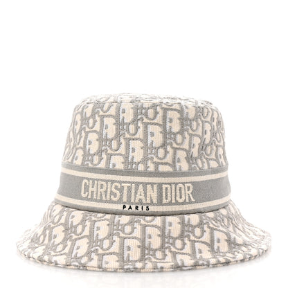 Christian Dior Oblique Bucket Hat 57 Grey 3 of 8