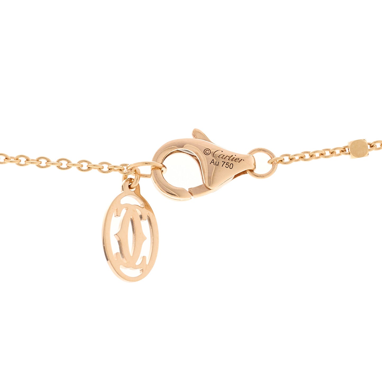 18K Pink Gold Small Clash de Cartier Necklace