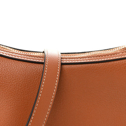Celine Supple Calfskin Small Triomphe Heloise Shoulder Bag Tan 9 of 11