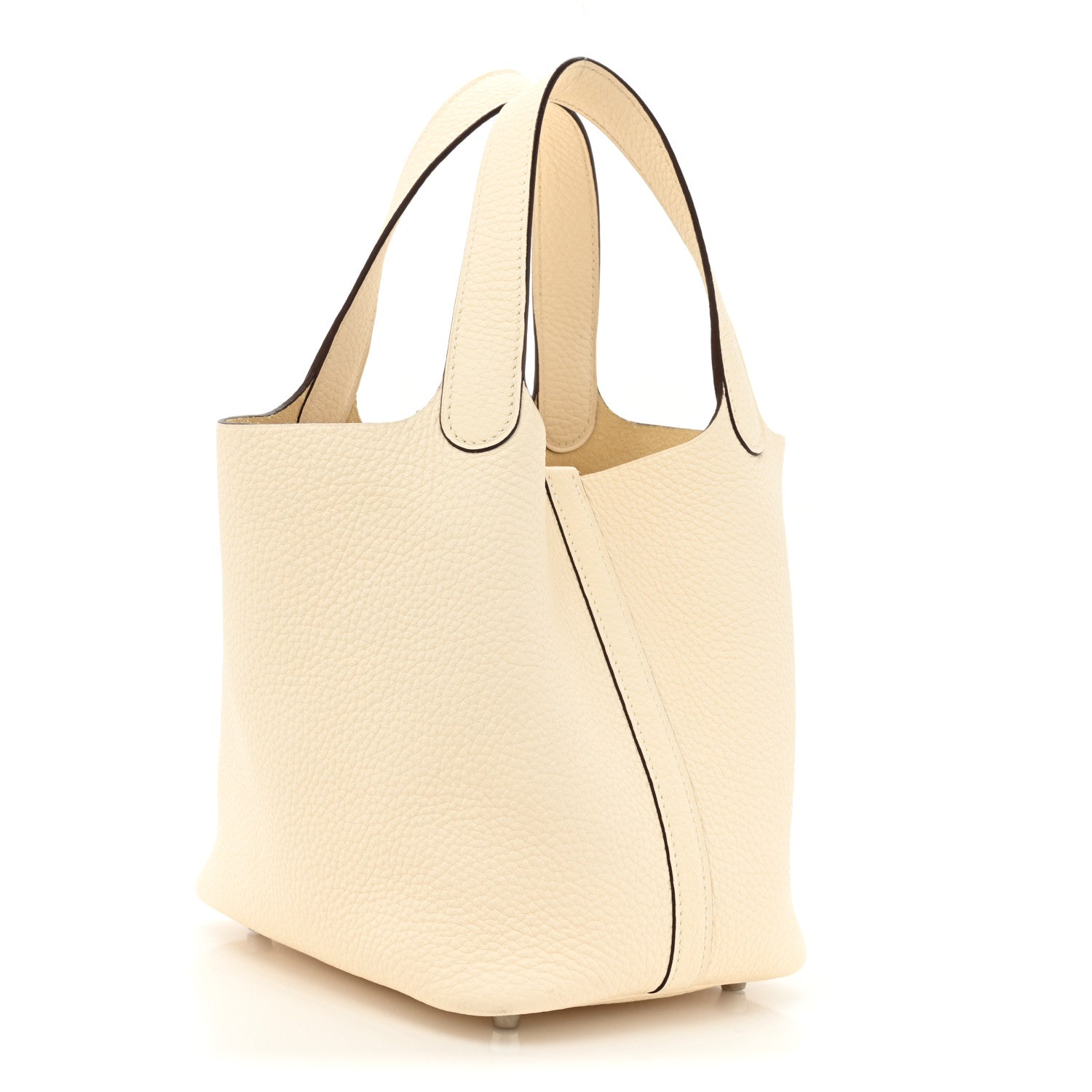 Hermes Taurillon Clemence Picotin Lock 18 PM Nata 3 of 13