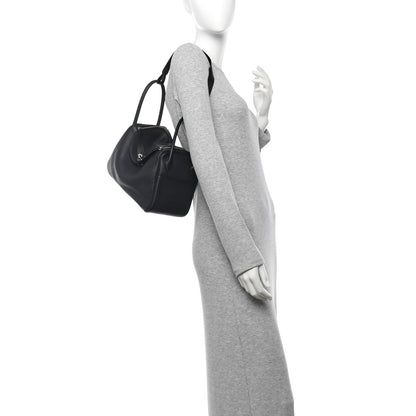 Hermes Taurillon Clemence Lindy 26 Black 2 of 11