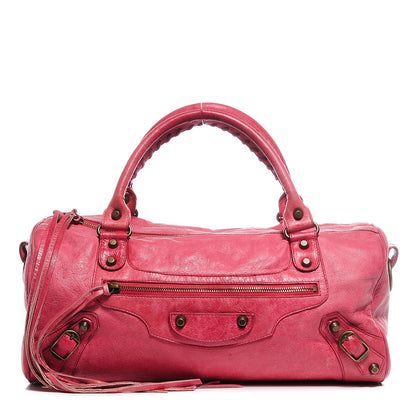 Balenciaga Chevre Classic Hardware Twiggy Rose 1 of 12