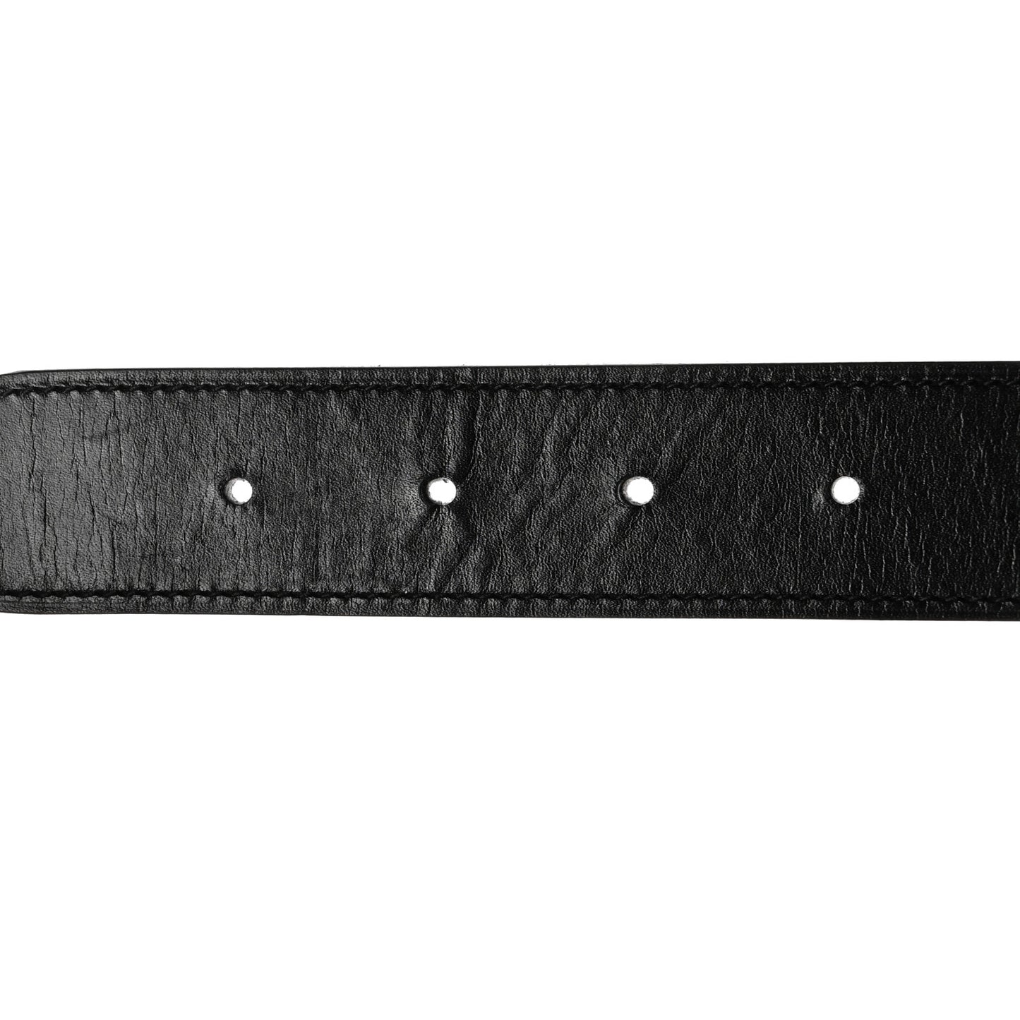 Togo Box 32mm Belt Strap 85 Black Blue Jean