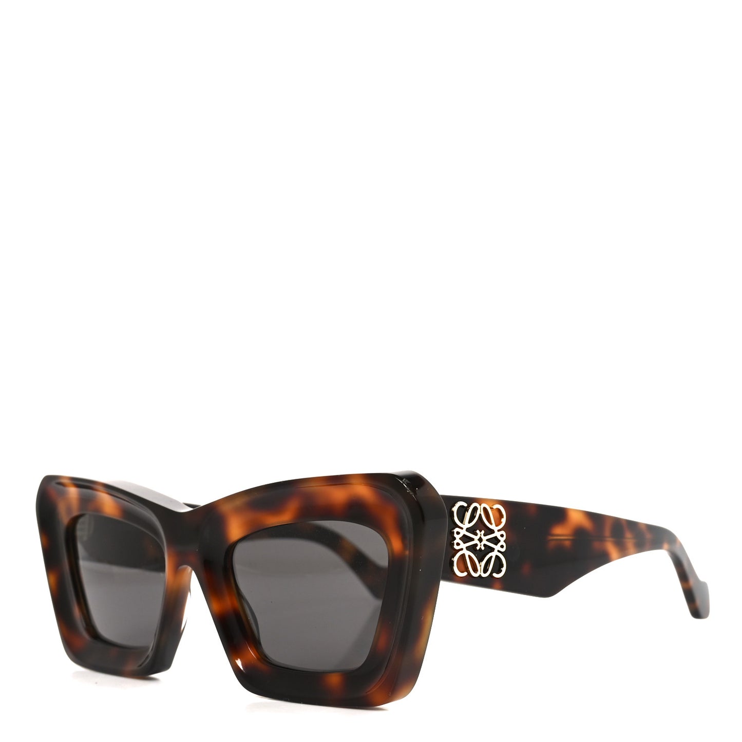 Acetate Anagram Cat Eye Sunglasses LW40145I Havana