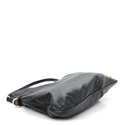 Gucci Calfskin Medium New Britt Hobo Black 4 of 11