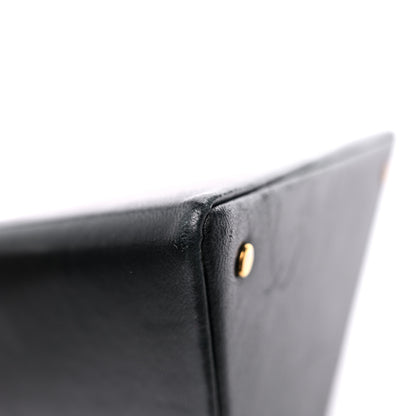 Saint Laurent Lambskin Pyramid Clutch Black 9 of 12