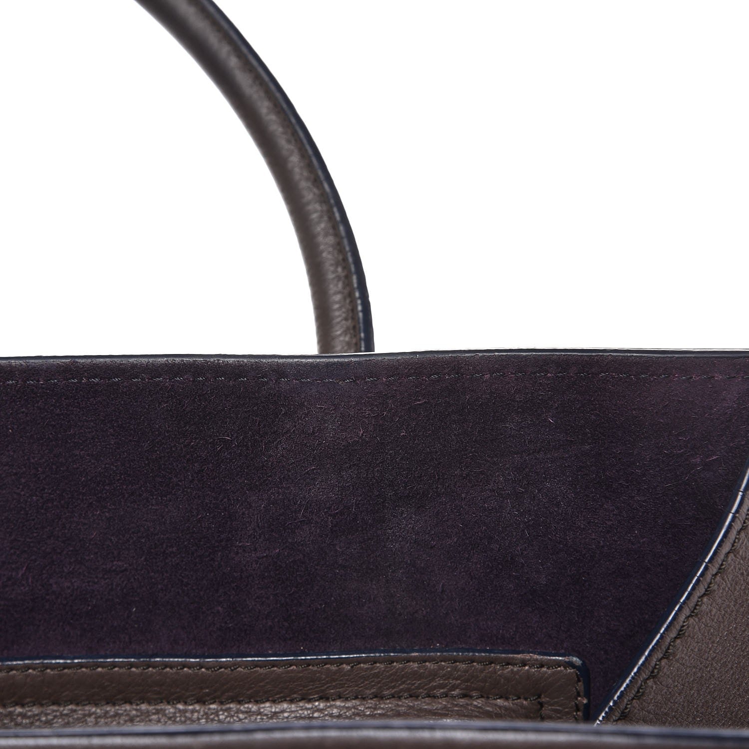 Celine Supple Calfskin Medium Phantom Luggage Anthracite 10 of 18