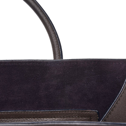 Celine Supple Calfskin Medium Phantom Luggage Anthracite 10 of 18