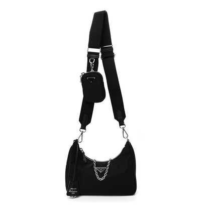 Prada Nylon Re-Edition 2005 Shoulder Bag Black 1 of 11