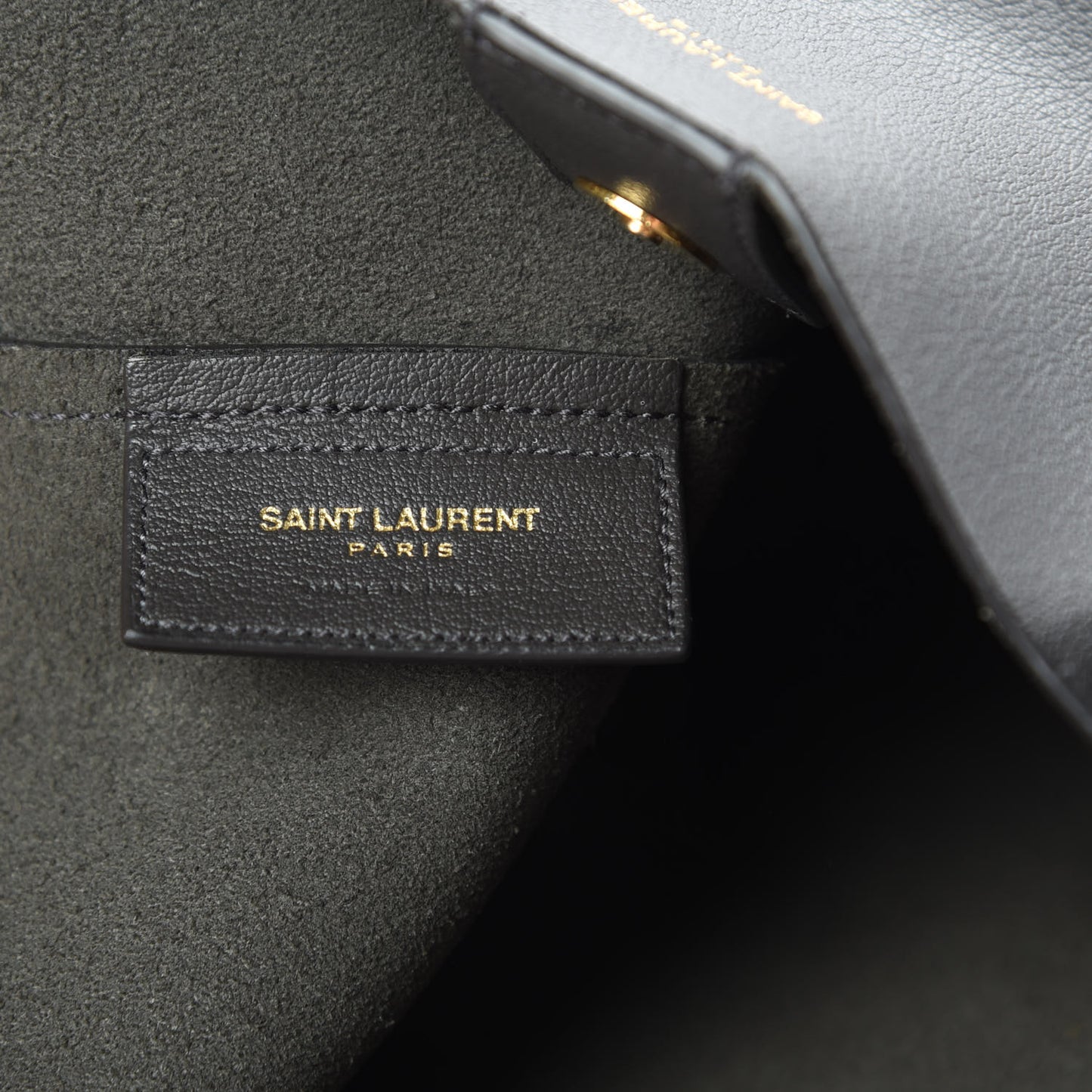 Calfskin Large Shopping Tote Coal
