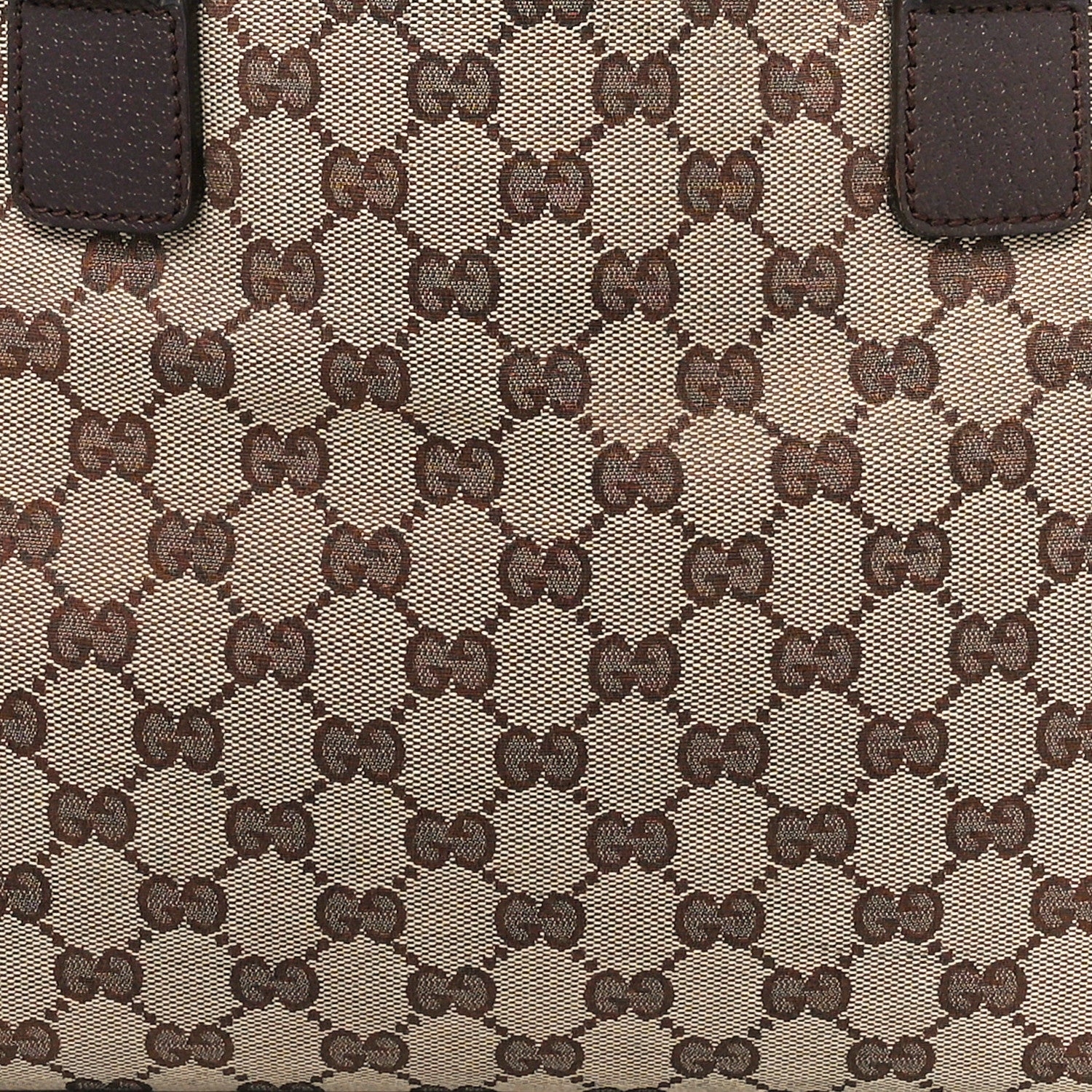 Gucci GG Monogram Web Pop Tote Dark Brown 8 of 11