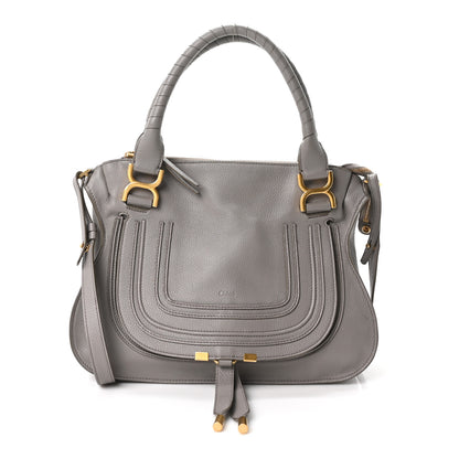 Chloe Calfskin Medium Marcie Satchel Cashmere Grey 1 of 10