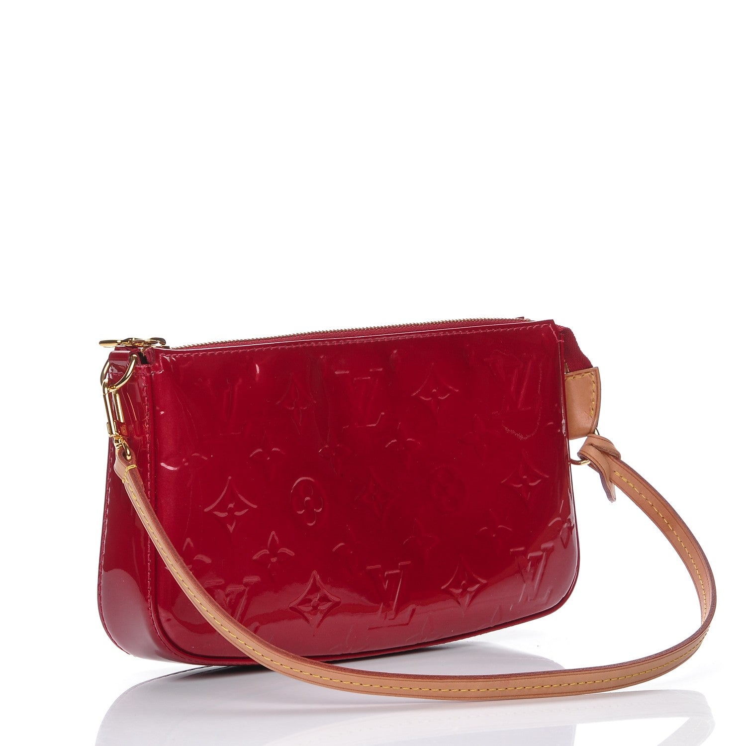 Louis Vuitton Vernis Pochette Accessories NM Pomme d'Amour 3 of 8