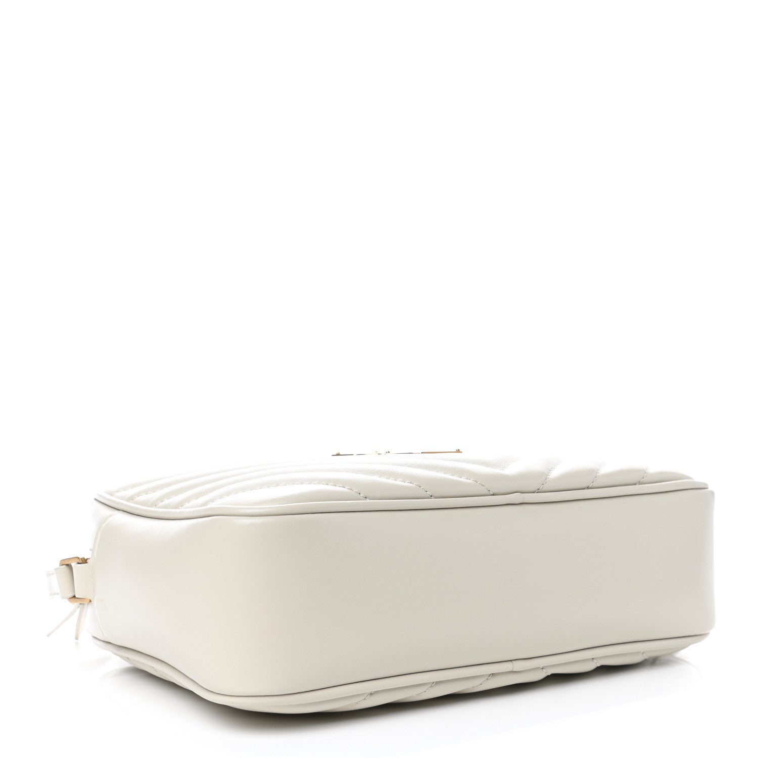 Saint Laurent Calfskin Matelasse Monogram Lou Camera Bag Crema Soft 3 of 4