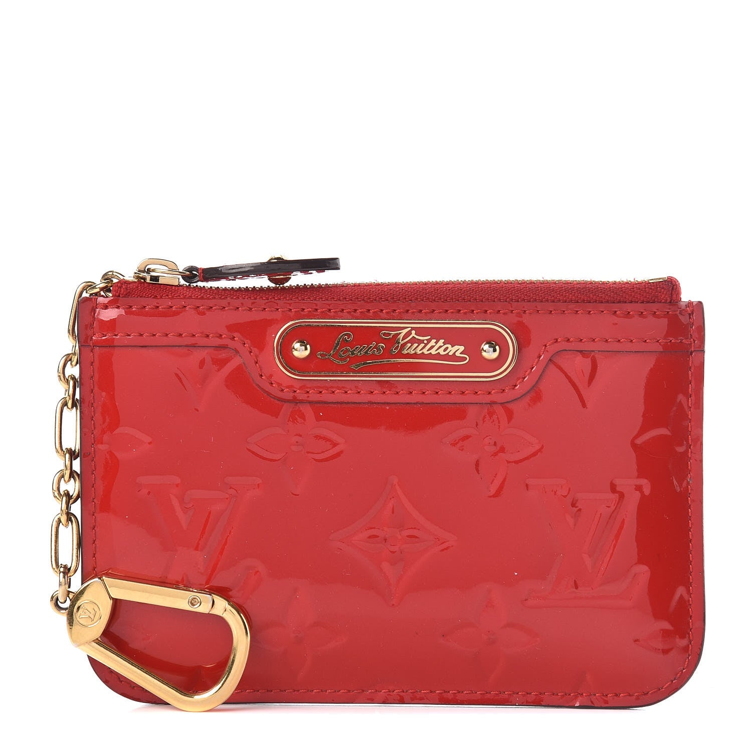 Louis Vuitton Vernis Key Pouch Pomme D'Amour 1 of 7
