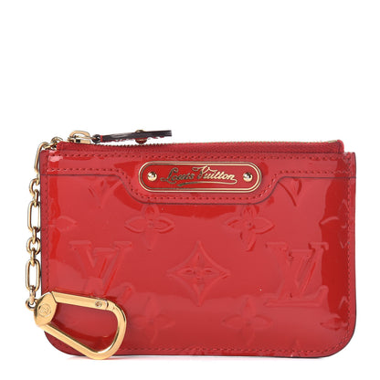 Louis Vuitton Vernis Key Pouch Pomme D'Amour 1 of 7