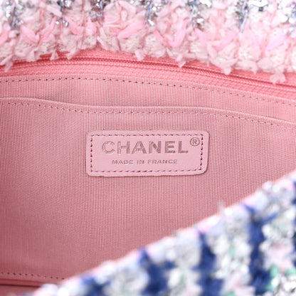 Chanel Tweed Medium Single Flap Pink 6 of 11