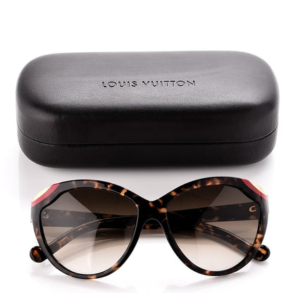 Louis Vuitton Ivy Cat Sunglasses Z0736W Tortoise 7 of 7