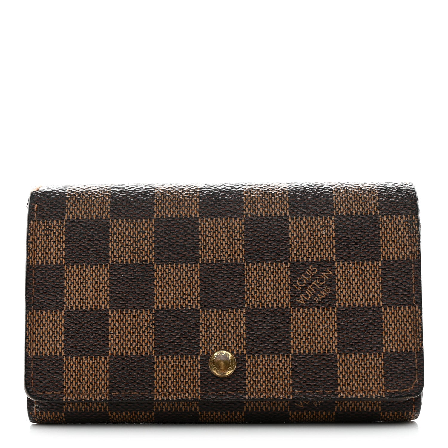 Louis Vuitton Damier Ebene Porte-Monnaie Tresor Wallet 1 of 13