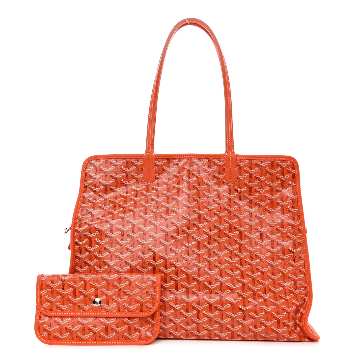 Goyardine Sac Hardy Pet Carrier PM Orange