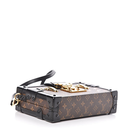 Louis Vuitton Monogram Petite Malle Black 4 of 15