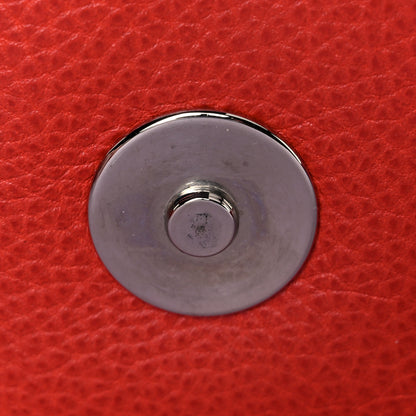 Chanel Calfskin Small Cerf Shopper Tote Red 21 of 21