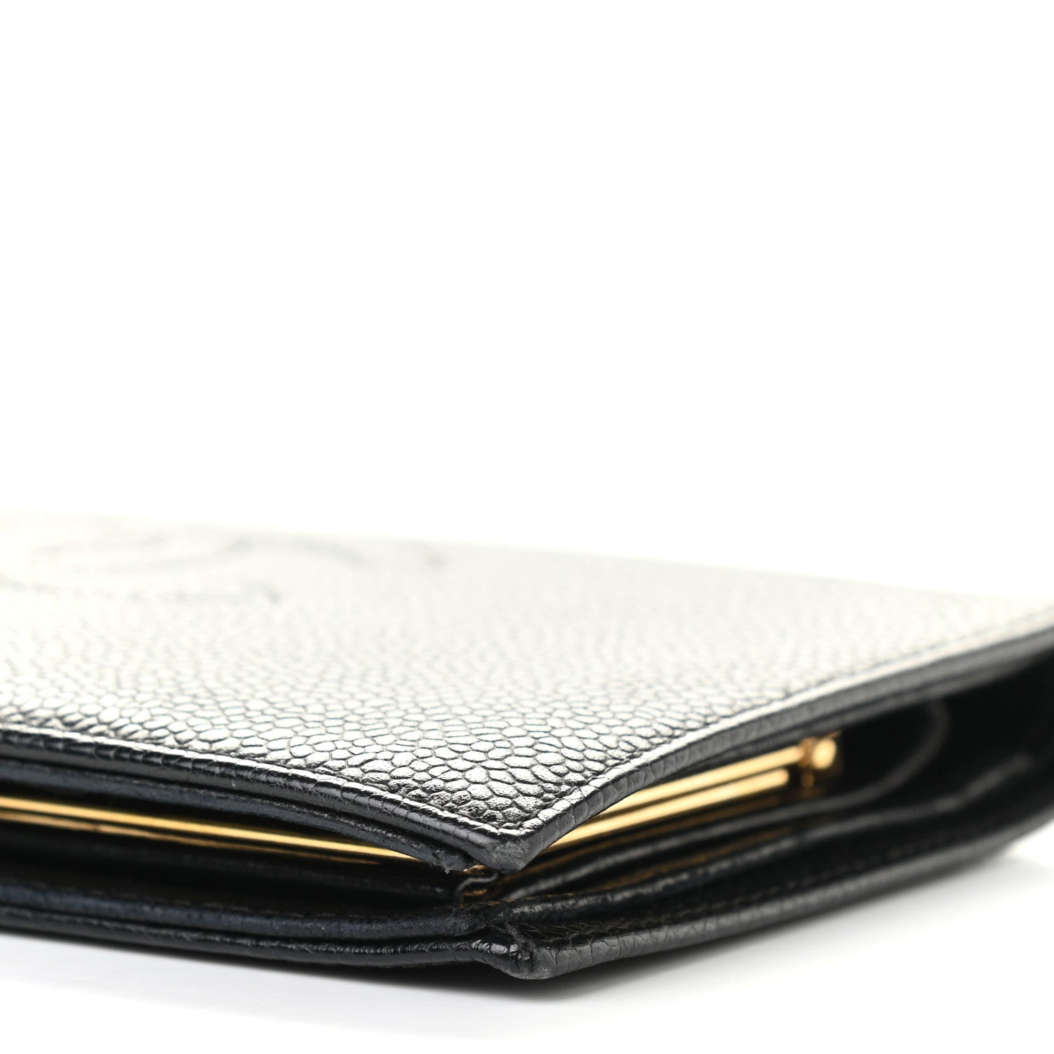 Chanel Caviar Timeless CC French Wallet Black 11 of 17