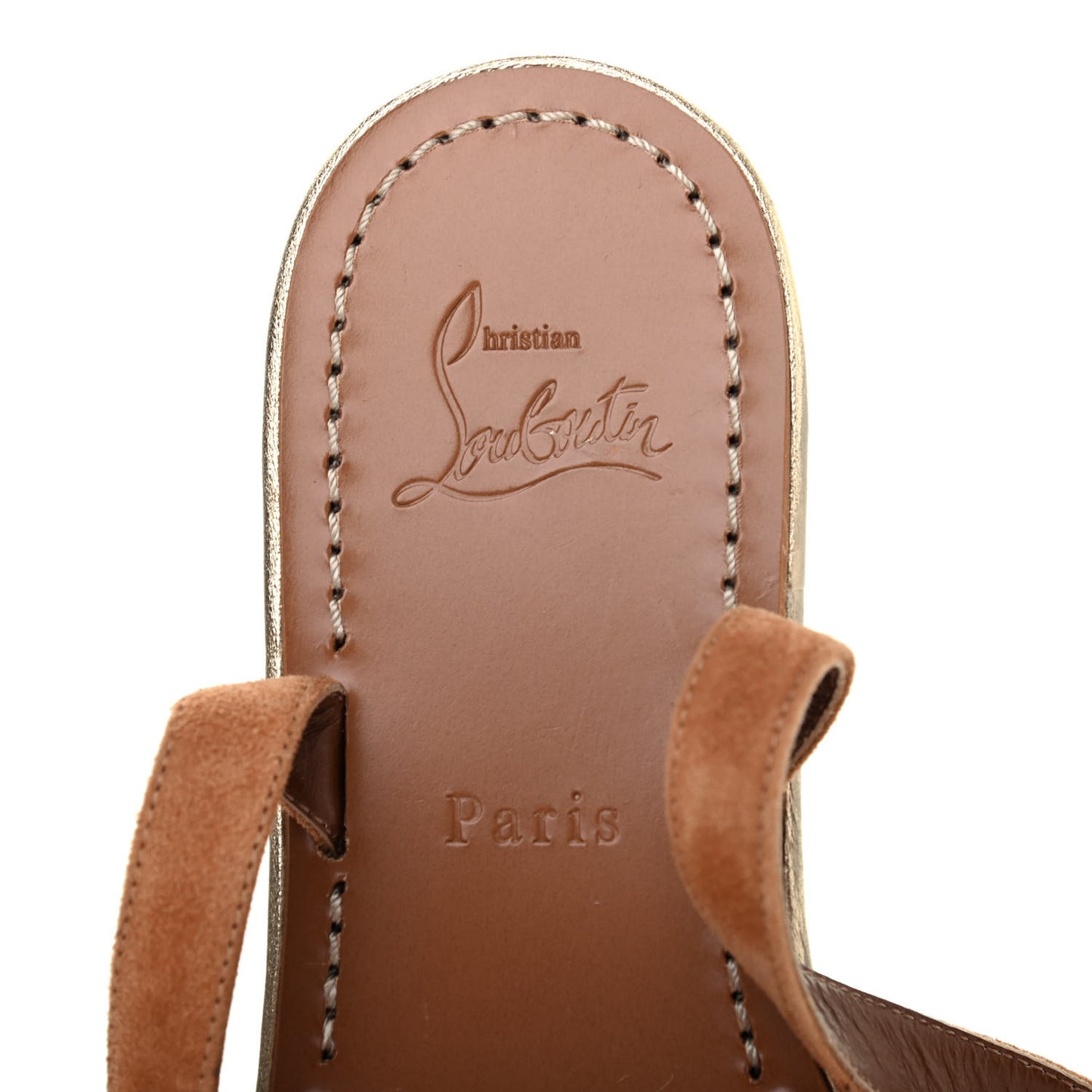 Nappa Veau Velours Ella Flat Sandal 36 Multicolor
