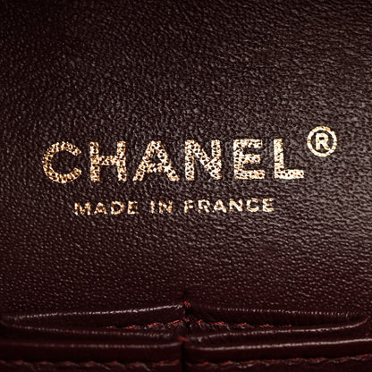Chanel Lambskin Quilted Medium Double Flap Black 6 of 15