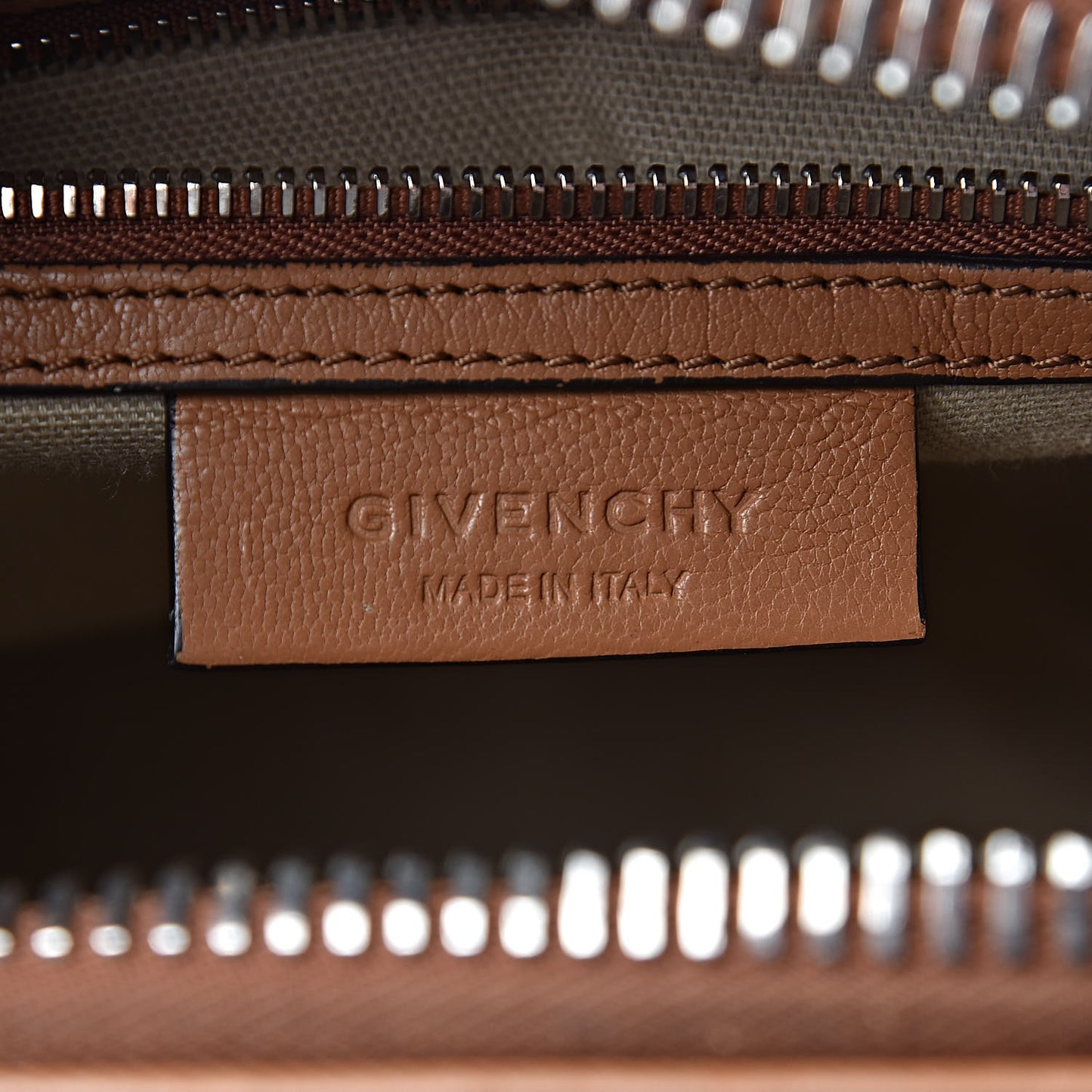 Sugar Goatskin Small Antigona Caramel