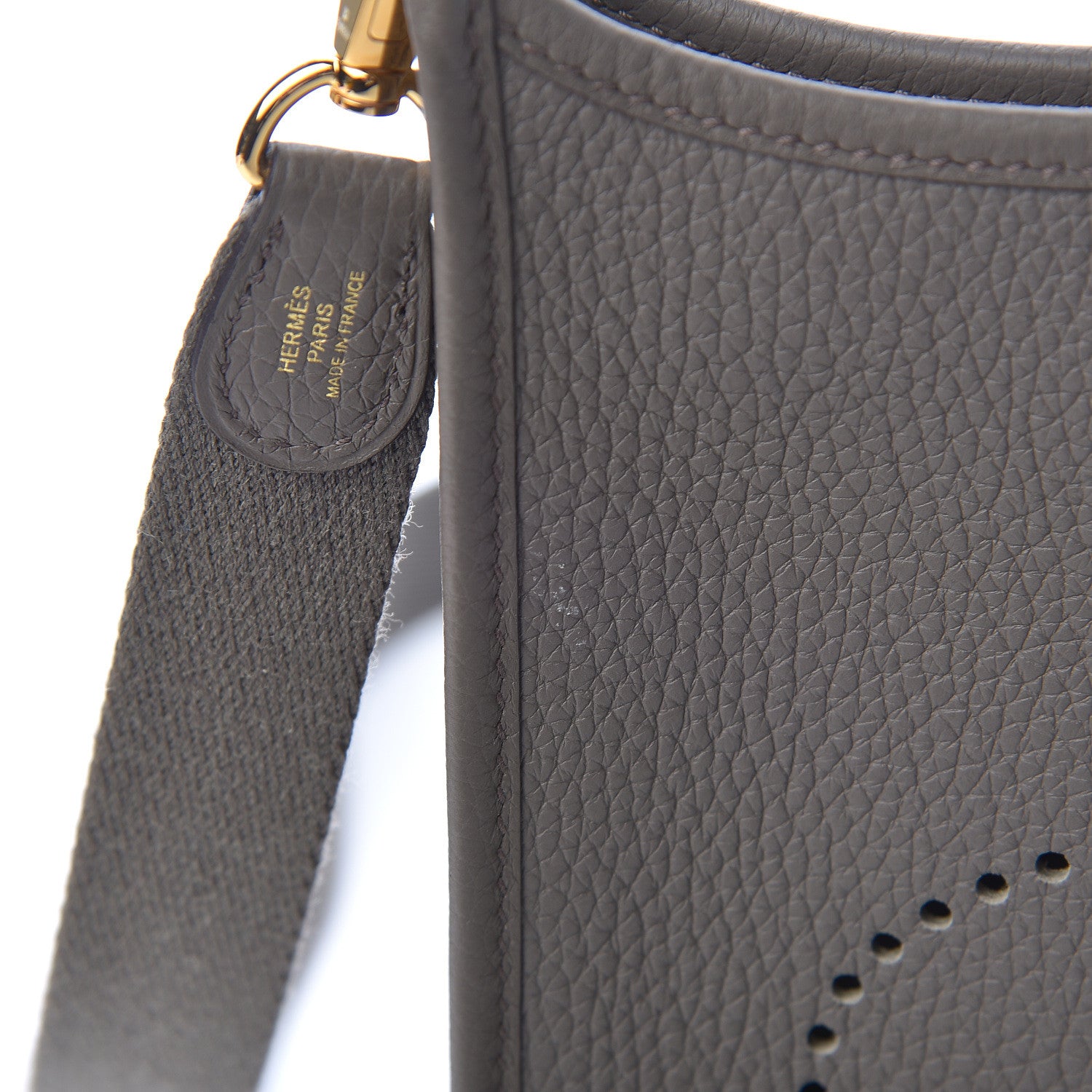 Hermes Taurillon Clemence Evelyne TPM Etain 11 of 12