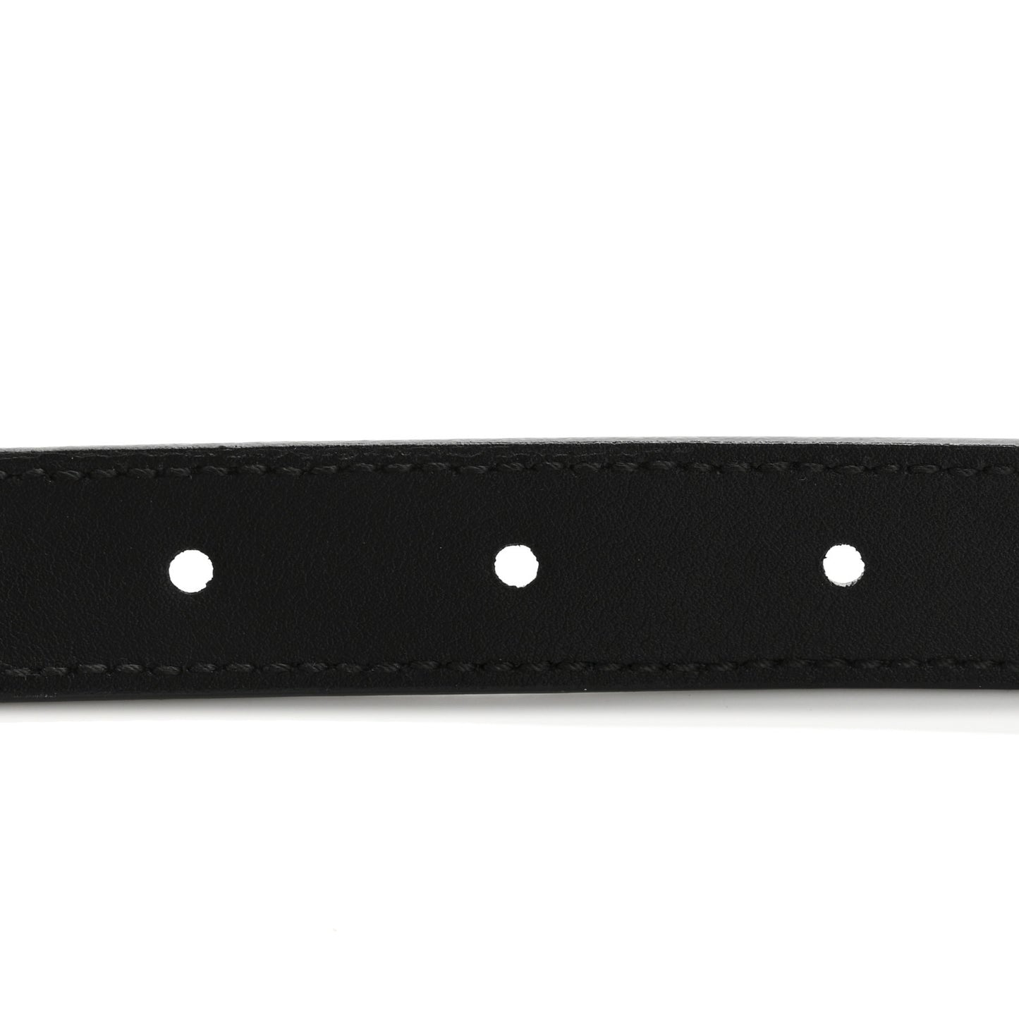 Calfskin Double G 20mm Belt 75 30 Black