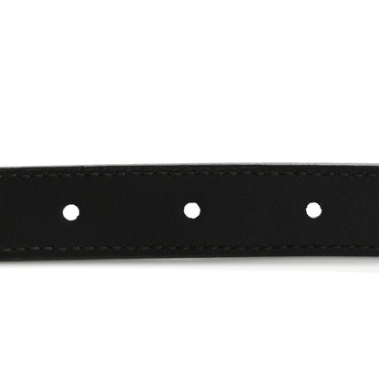 Gucci Calfskin Double G 20mm Belt 75 30 Black 3 of 5