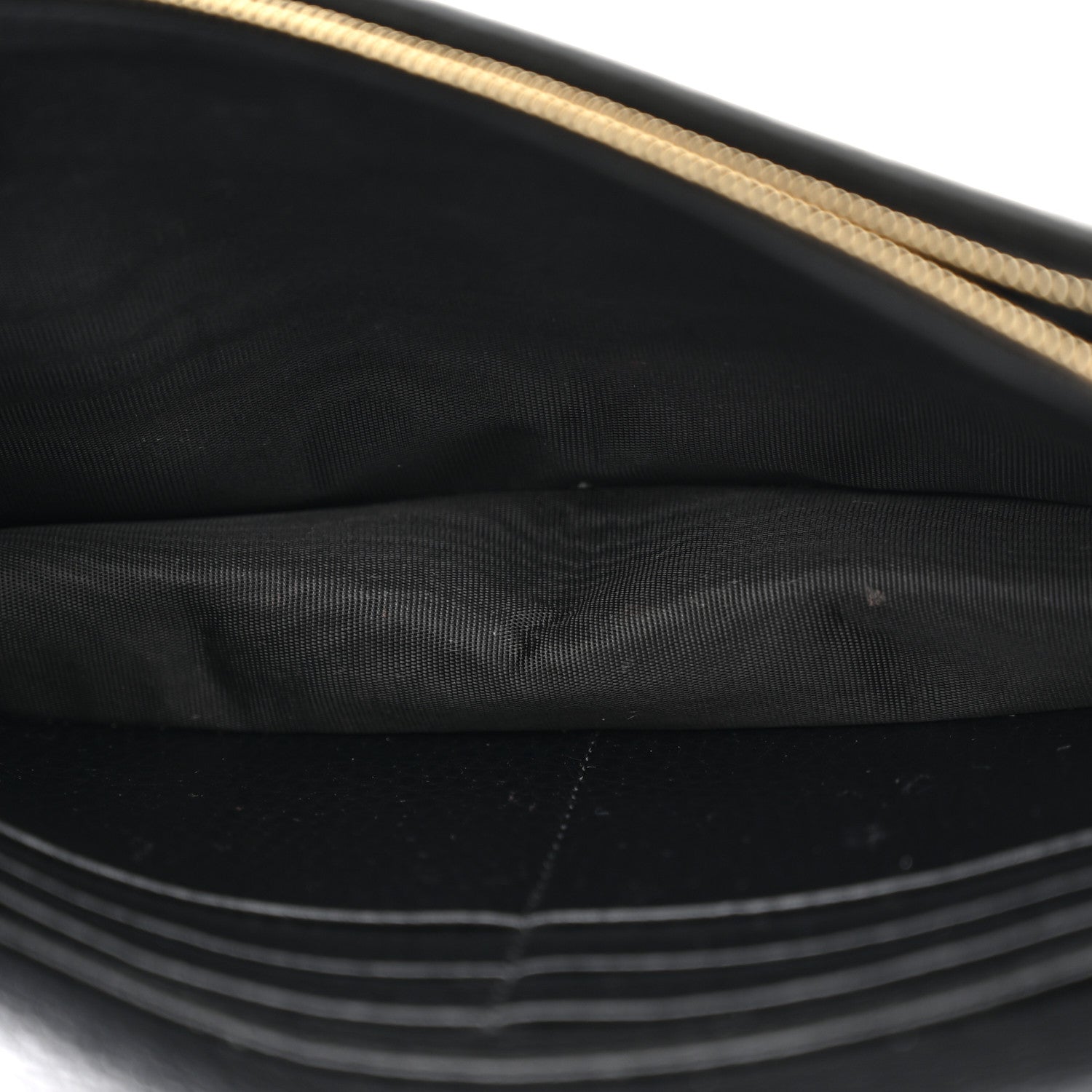 Gucci Calfskin Mini GG Marmont Chain Wallet Black 5 of 11