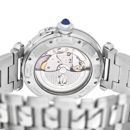 Cartier Stainless Steel 38mm Pasha C Grille Automatic Watch 4 of 4