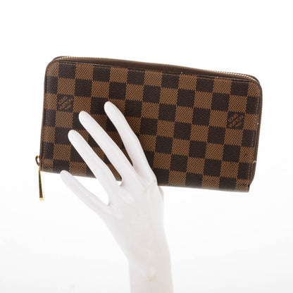 Louis Vuitton Damier Ebene Zippy Organizer Wallet 2 of 8