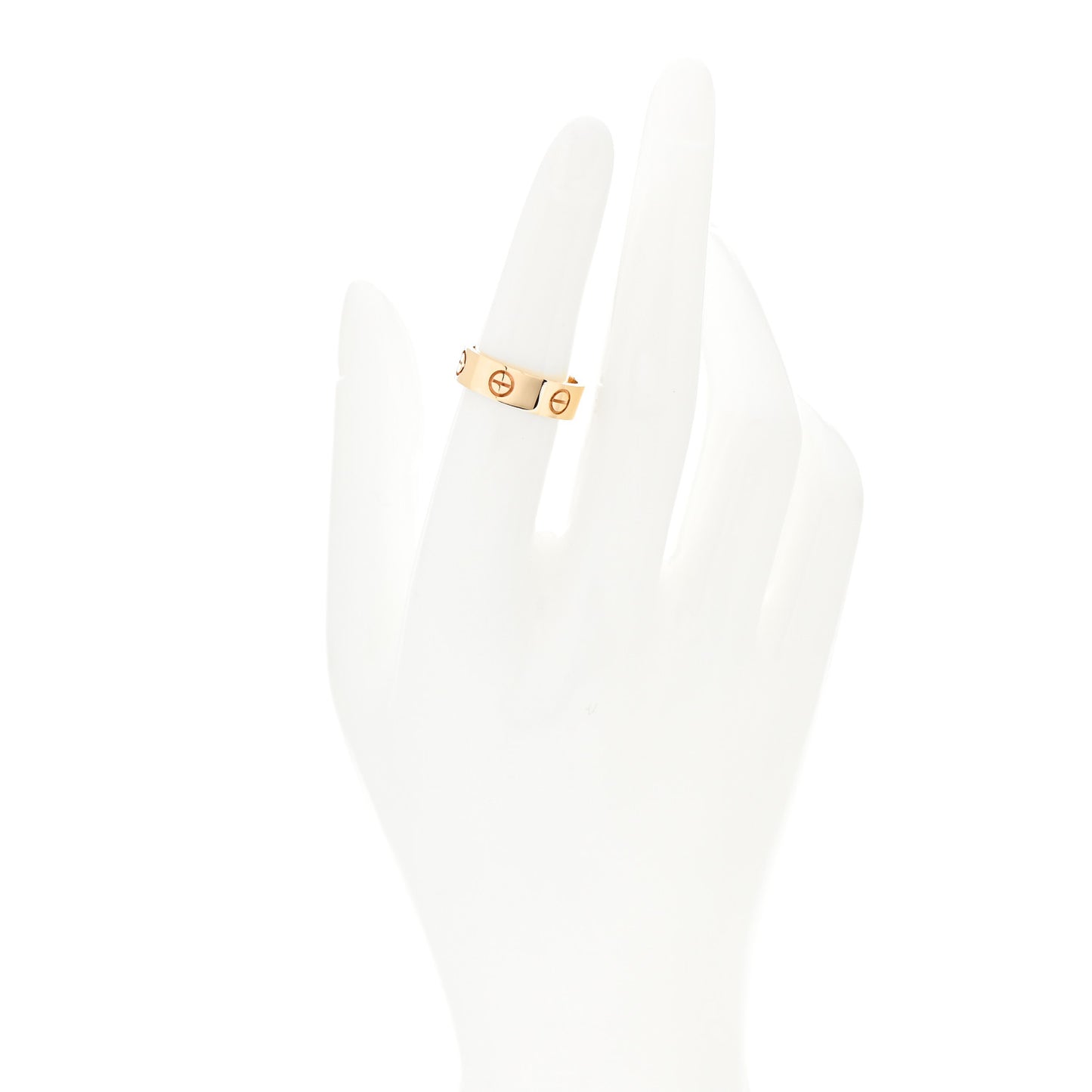 18K Yellow Gold 5.5mm LOVE Ring 51 5.75