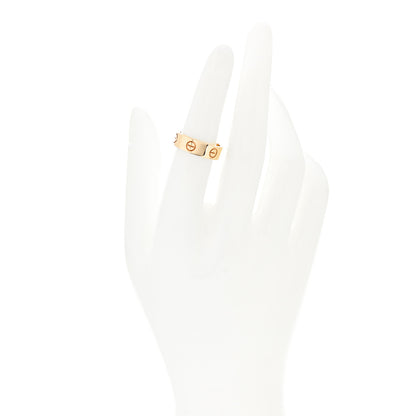 Cartier 18K Yellow Gold 5.5mm LOVE Ring 51 5.75 2 of 4