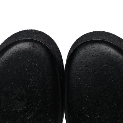 Chanel Tweed Lace Up Platform Oxfords 37 Black Multicolor 12 of 12